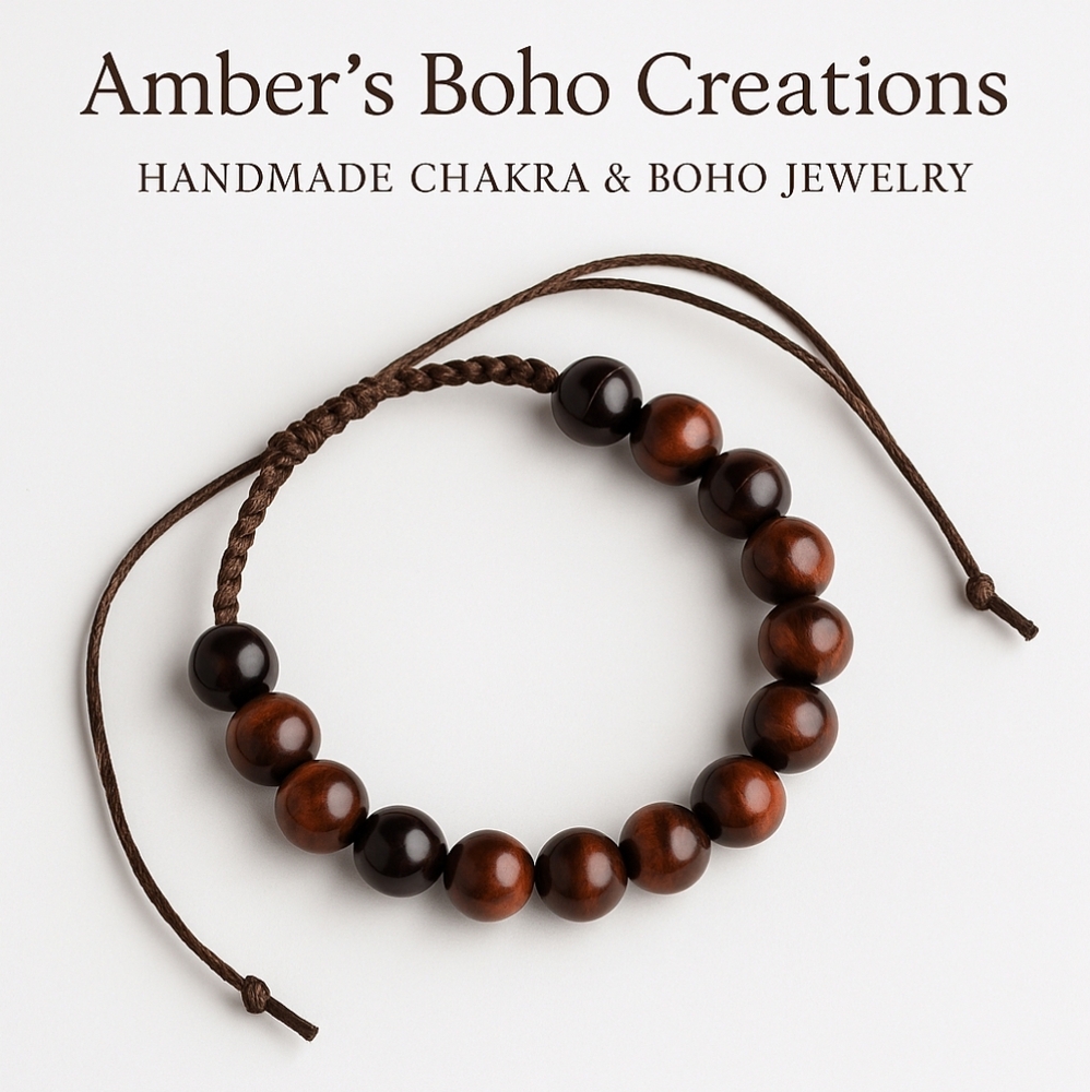 Red Tiger’s Eye Bracelet — Grounding Energy & Confidence Crystal Jewelry